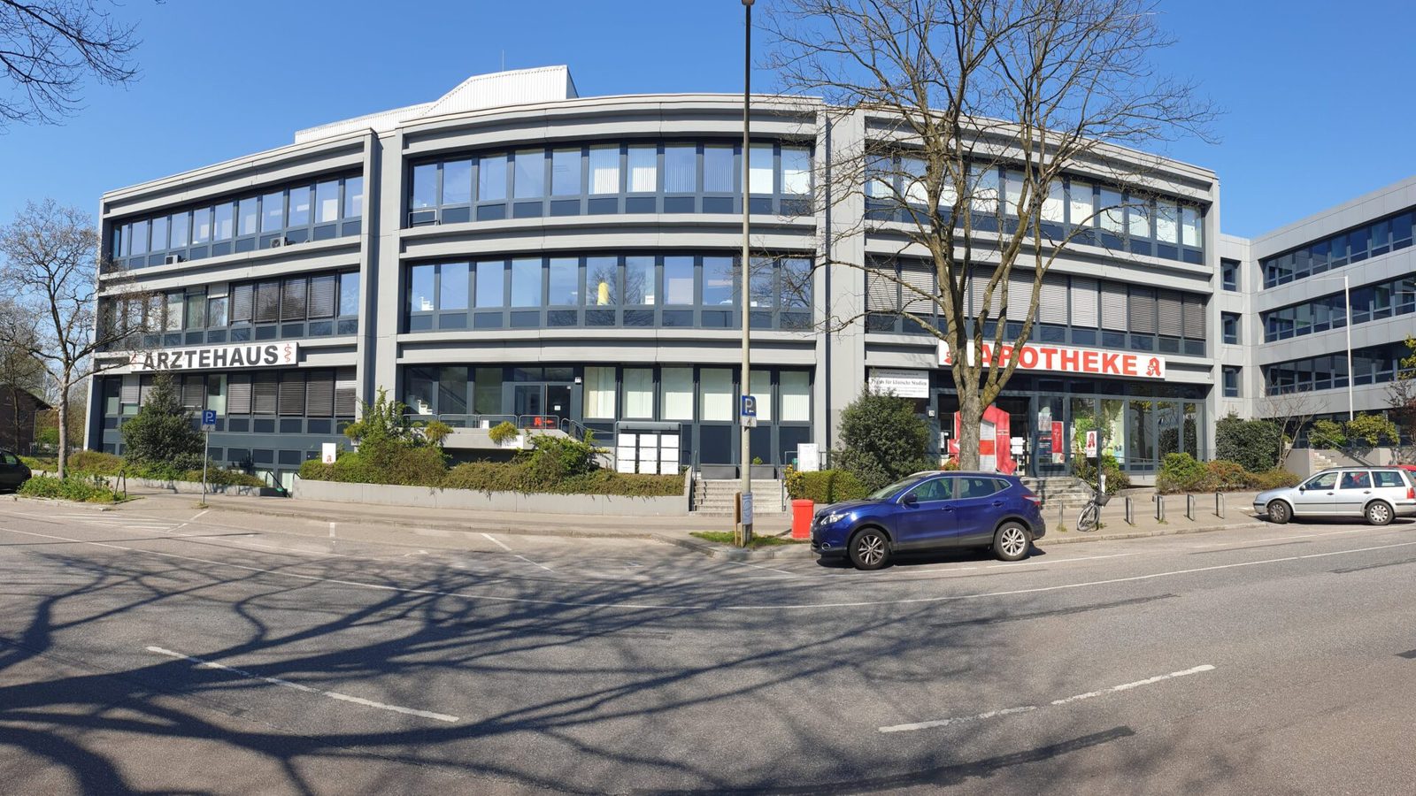 Das Ärztehaus Tangstedter Landstraße 77 in Hamburg-Langenhorn
